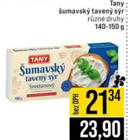 Jip Tany šumavský tavený sýr nabídka