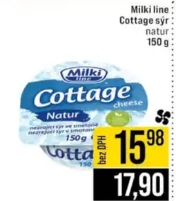Jip Milki line Cottage sýr natur nabídka