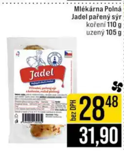 Jip Mlékárna Polná Jadel pařený sýr koření uzený nabídka