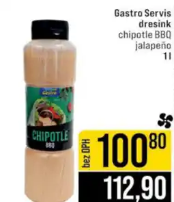 Jip Gastro Servis dresink chipotle BBQ jalapeño nabídka
