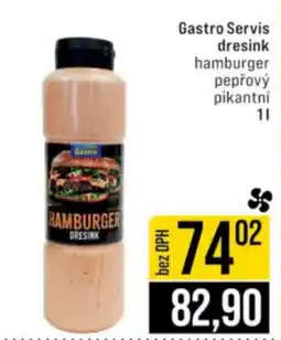 Jip Gastro Servis dresink hamburger pepřový pikantní nabídka