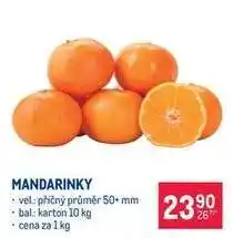 Makro Mandarinky nabídka