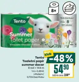 Billa Tento Toaletní papír summer decor nabídka