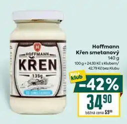Billa Hoffmann Křen smetanový nabídka