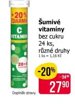 Teta ŠUMIVÉ VITAMINY nabídka