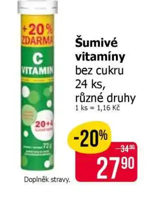 Teta ŠUMIVÉ VITAMINY nabídka