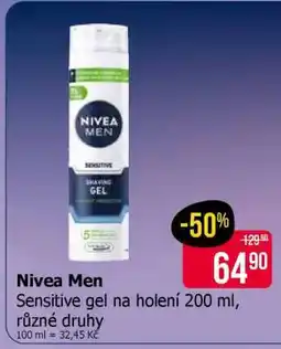 Teta Nivea Men nabídka
