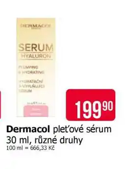 Teta Dermacol pleťové sérum nabídka
