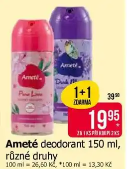 Teta Ameté deodorant 150 ml nabídka