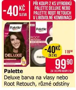 Teta Palette nabídka