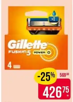 Teta Gillette Fusion 5 Power nabídka