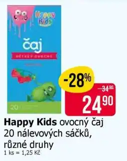 Teta Happy Kids ovocný čaj nabídka