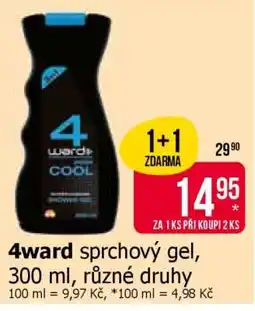 Teta 4ward sprchový gel nabídka