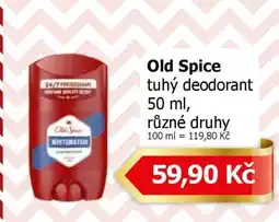 Teta Old Spice tuhý deodorant nabídka