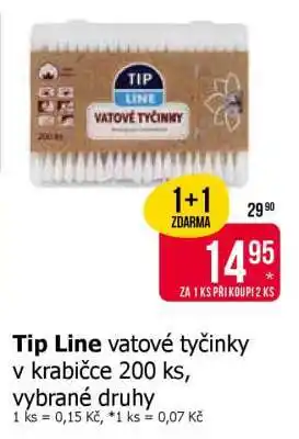 Teta Tip Line vatové tyčinky nabídka