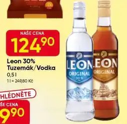 Hruška Leon 30% Tuzemák/Vodka nabídka
