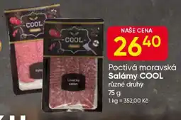 Hruška Poctivá moravská Salámy COOL nabídka