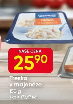 Hruška TRESKA V MAJONÉZE nabídka