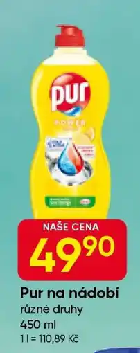 Hruška Pur na nádobí nabídka