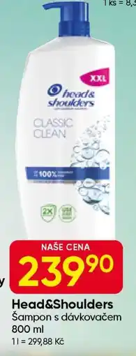 Hruška Head & Shoulders nabídka