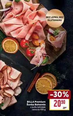 Billa BILLA Premium Šunka Bohemia nabídka