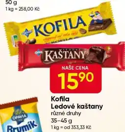Hruška Kofila, Ledové kaštany nabídka