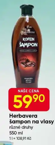 Hruška Herbavera šampon na vlasy nabídka