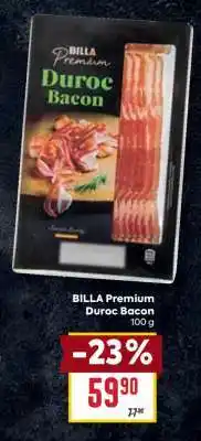 Billa BILLA Premium Duroc Bacon nabídka