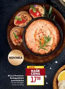 Billa BILLA Premium Budapešťská pomazánka nabídka
