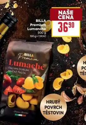 Billa BILLA Premium Lumache nabídka