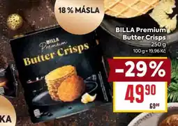 Billa BILLA Premium Butter Crisps nabídka