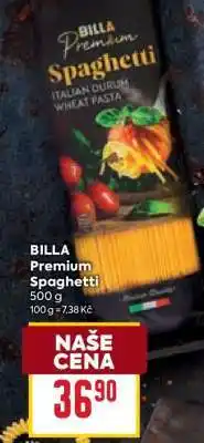 Billa BILLA Premium Spaghetti nabídka