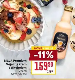 Billa BILLA Premium Vaječný krém s alkoholem nabídka