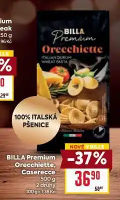 Billa BILLA Premium Orecchiette, Caserecce nabídka