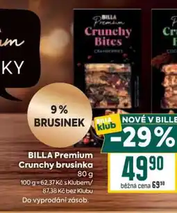 Billa BILLA Premium Crunchy brusinka nabídka