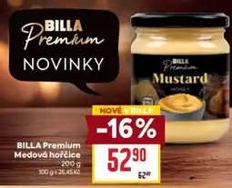 Billa BILLA Premium Medová hořčice nabídka