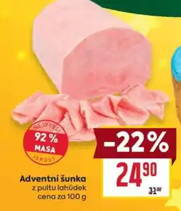 Billa Adventní šunka nabídka