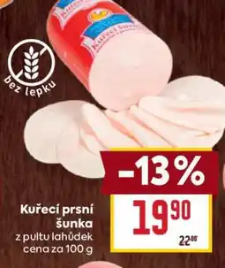 Billa Kuřecí prsní šunka nabídka