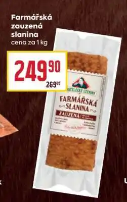 Billa Farmářská zauzená slanina nabídka