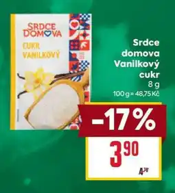 Billa Srdce domova Vanilkový cukr nabídka