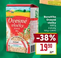 Billa BonaVita Ovesné vločky nabídka