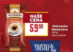 Billa JIHLAVANKA mletá káva nabídka