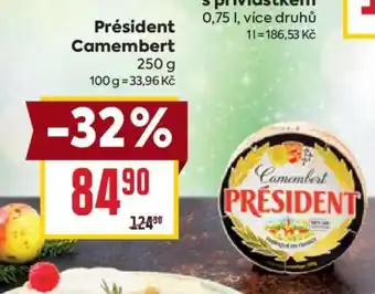 Billa Président camembert nabídka