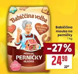 Billa Babiččina mouka na perníčky nabídka