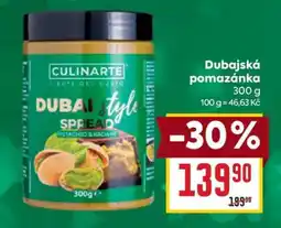 Billa Dubajská pomazánka nabídka