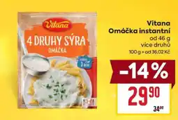 Billa Vitana Omáčka instantní nabídka