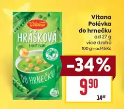 Billa Vitana Polévka Do hrnečku nabídka