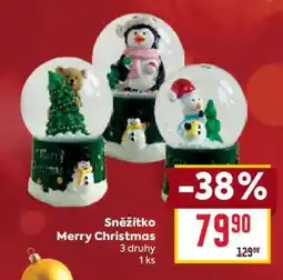 Billa Sněžítko Merry Christmas nabídka