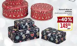 Billa Kovové dózy na sušenky nabídka