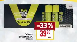 Billa Vivess Batteries AA nabídka